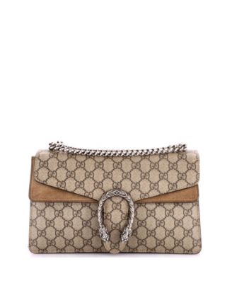 Сумка Pre-Owned Gucci Small Dionysus Bag GG Coated Canvas
