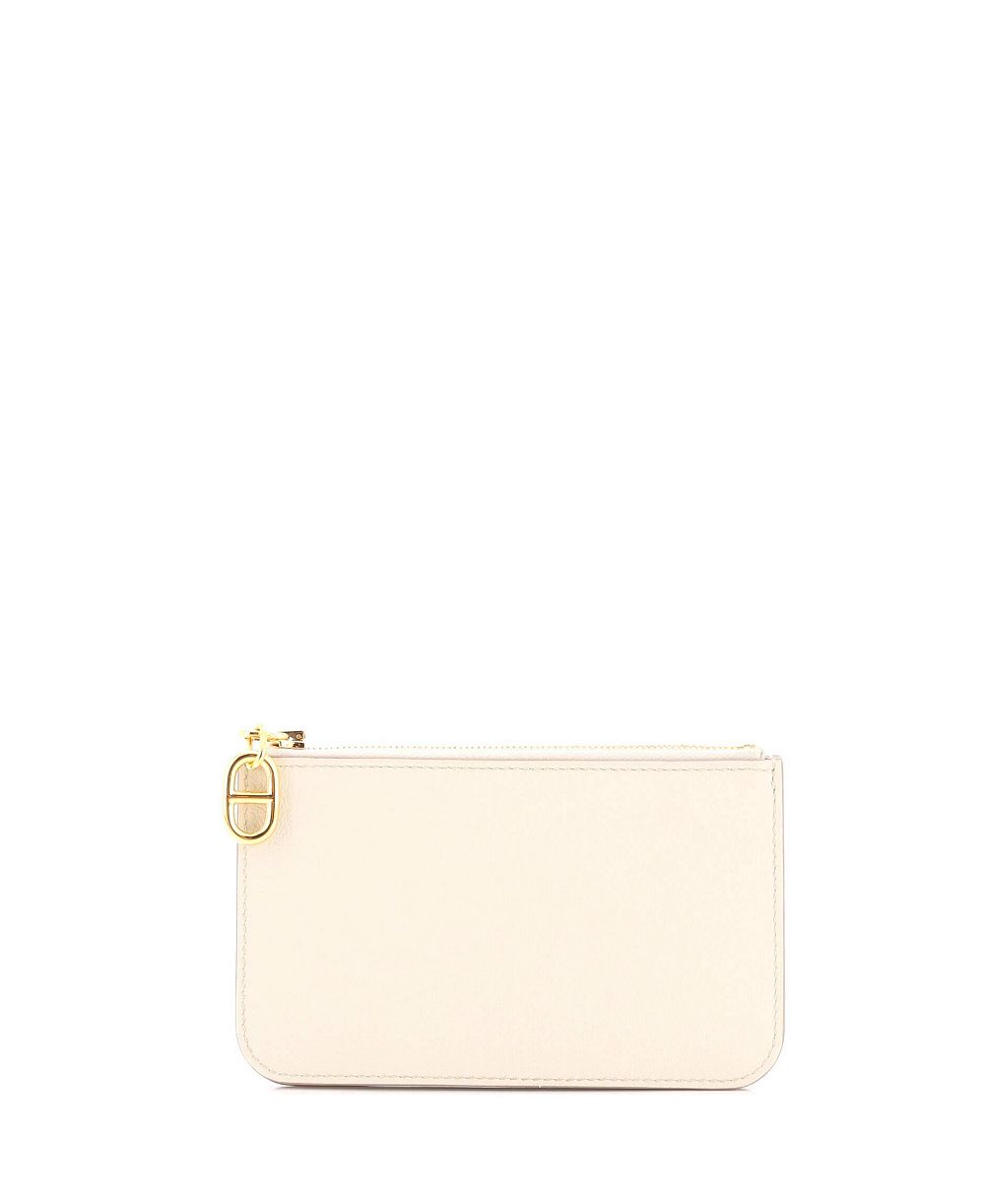 Кошелек Hermes Zipengo Chaine d'Ancre Zip Card Holder Leather Pre-Owned
