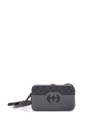 Pre-Owned Gucci мини-сумка через плечо GG Coated Canvas и кожа