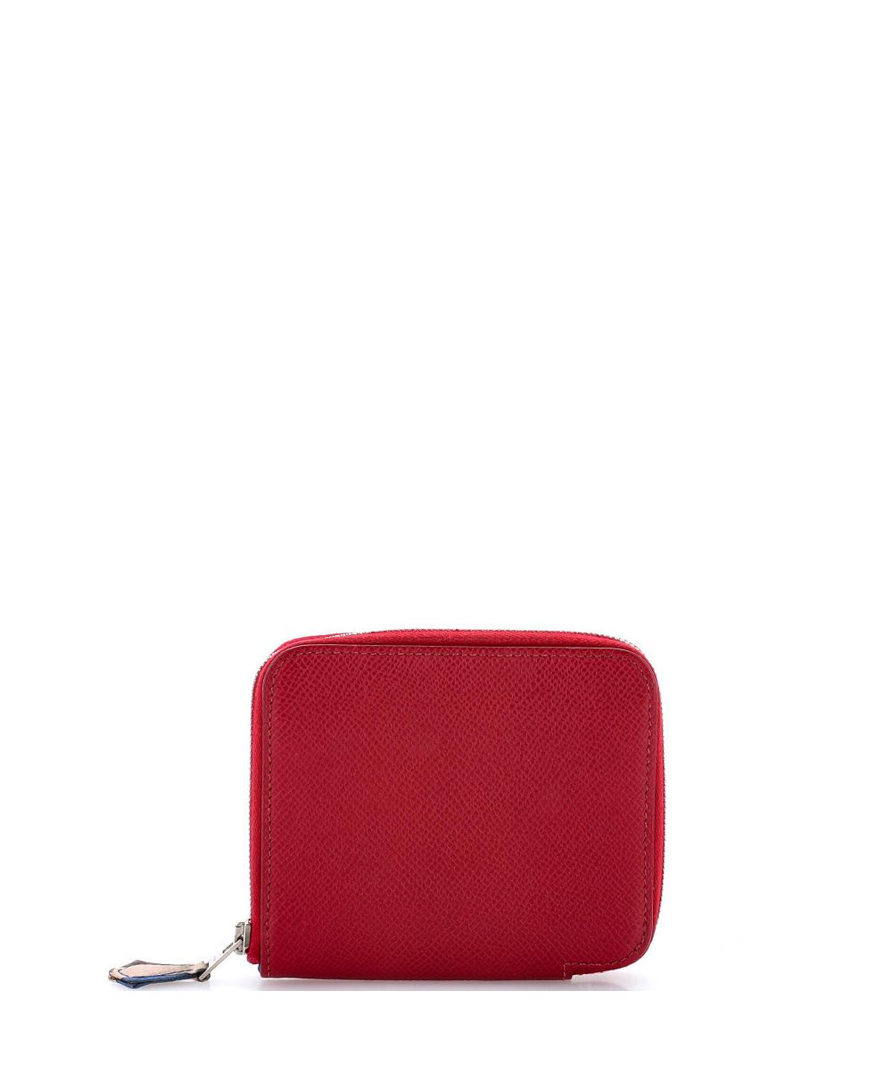 Pre-Owned Hermes Кошелек Azap Zip Around Silk'in Epsom