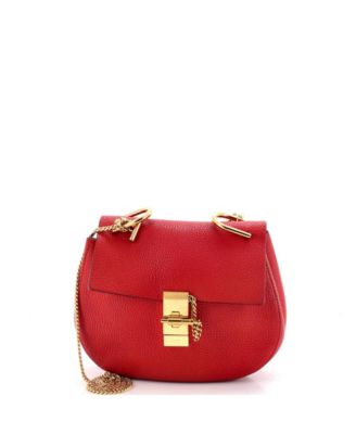 Б/у Chloe Drew Crossbody сумка из кожи