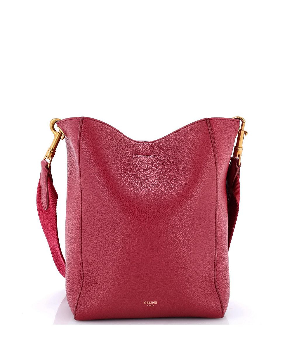 Celine Small Sangle Seau сумка из телячьей кожи
