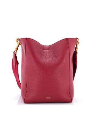 Pre-Owned Celine Small Sangle Seau Bag Calfskin