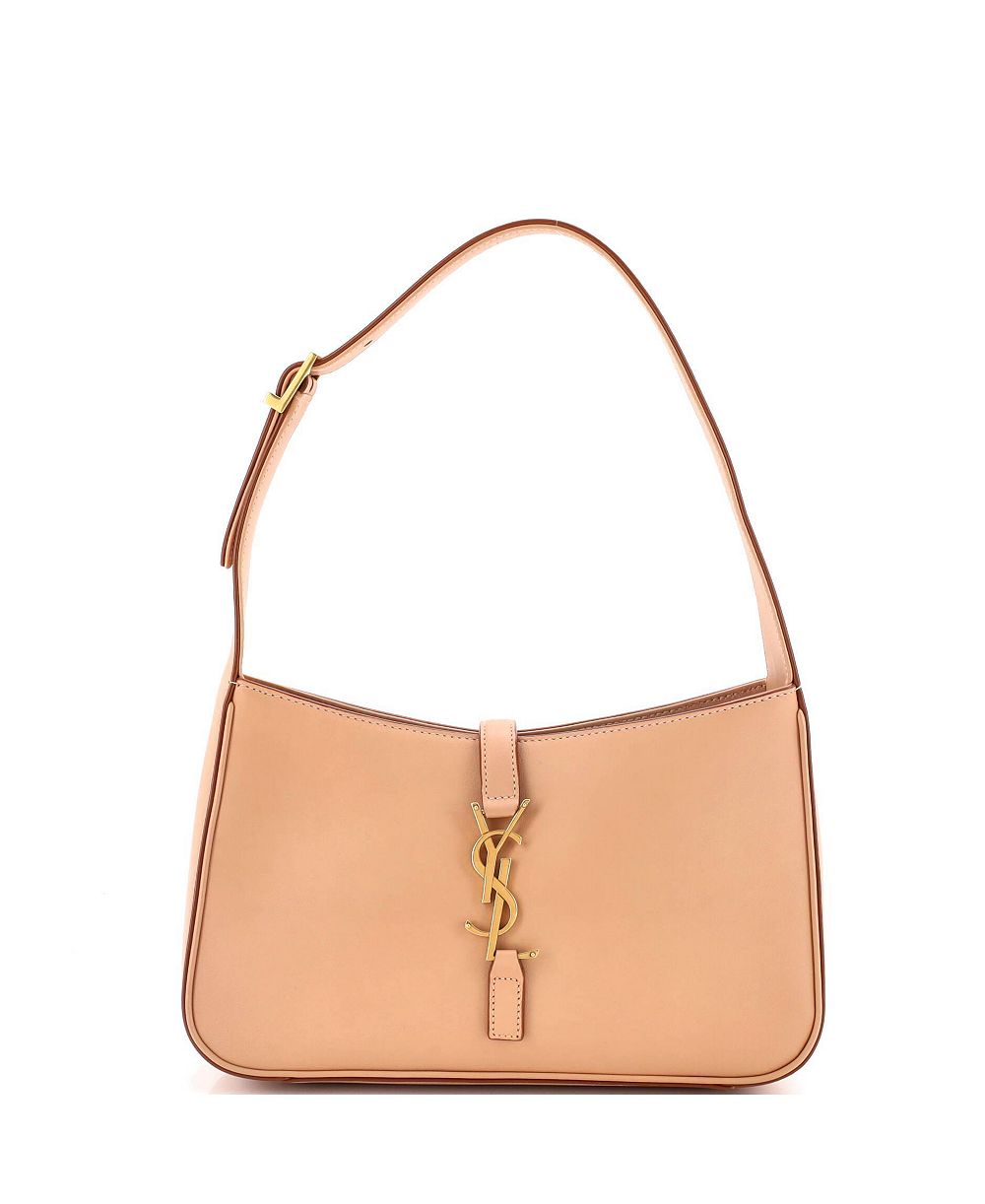 Pre-Owned Saint Laurent Small Le 5 a 7 Hobo кожаная сумка