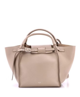 Б/у сумка Celine Medium Big Bag из зернистой телячьей кожи