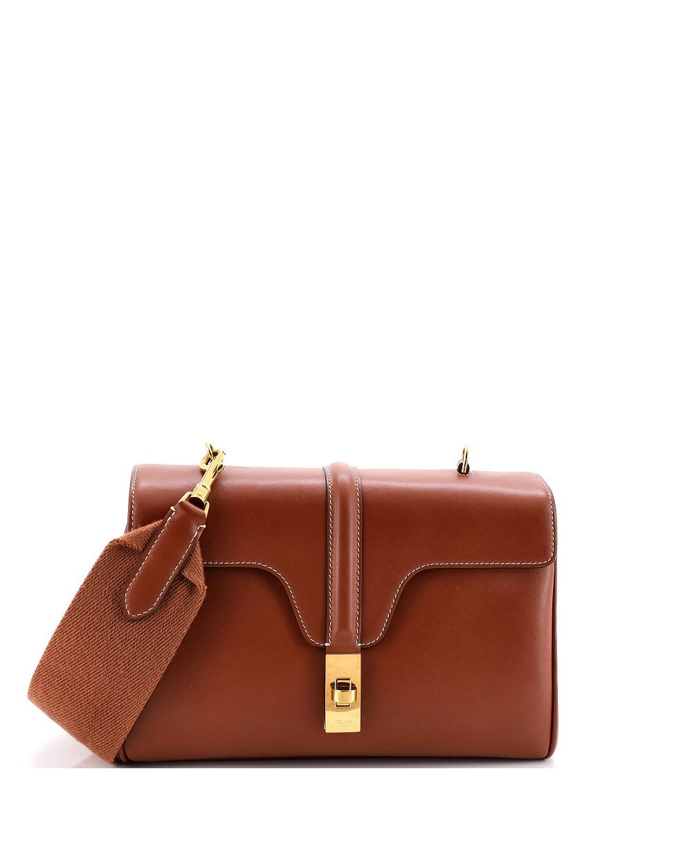 Pre-Owned Celine сумка Teen Soft 16 из гладкой телячьей кожи