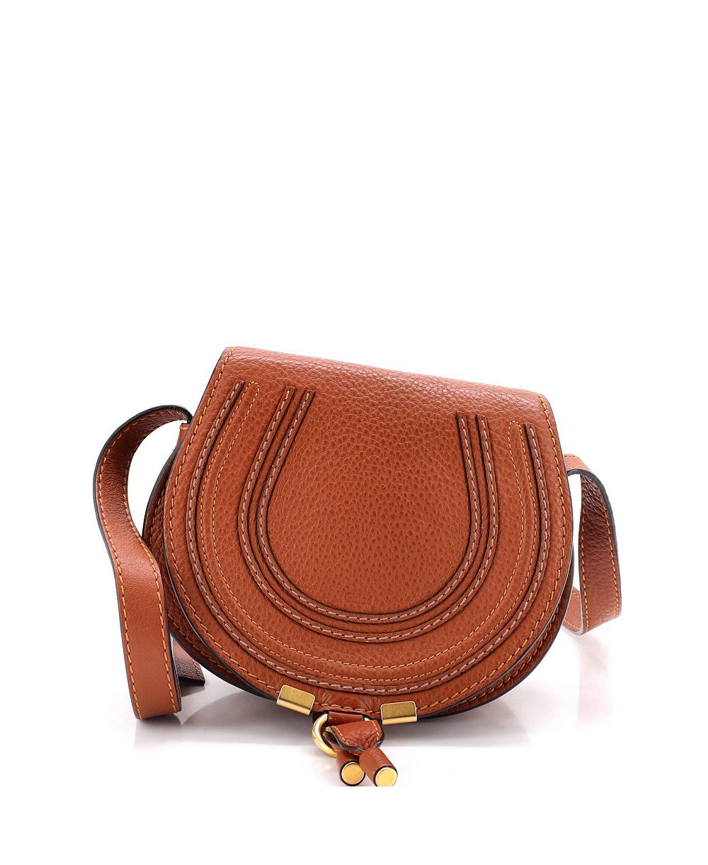 Chloe Marcie Crossbody Bag из кожи Pre-Owned