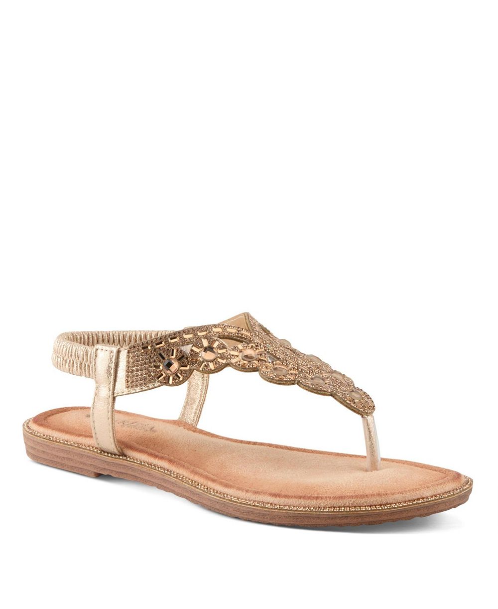 Patrizia Women's Parry Thong Sandal with Adjustable Strap