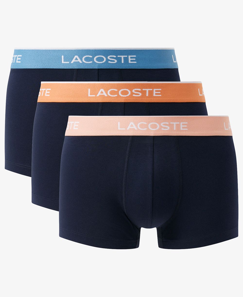 Men's Cotton Stretch Trunks, 3-Pack