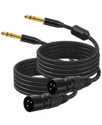 Lofree аудиокабель XLR to 1/4" TRS Braided-Shielded