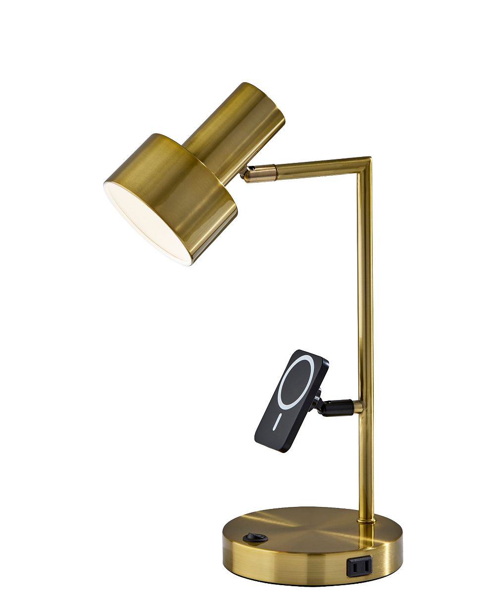 Настольная лампа Adesso 19" Metal Rowe Supercharger