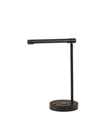 Настольная лампа Adesso 24" Metal Dax LED с беспроводной зарядкой
