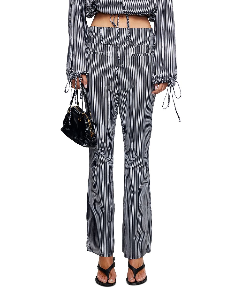 Lioness Women's Striped Totti Wide-Leg Pants