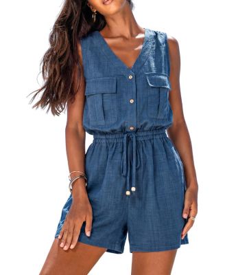 Женский ромпер Cupshe Ava V-Neck Sleeveless