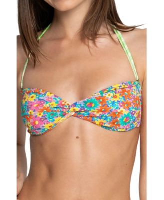 Bright Swimwear Women's Nia Halter Reversible Bikini Top