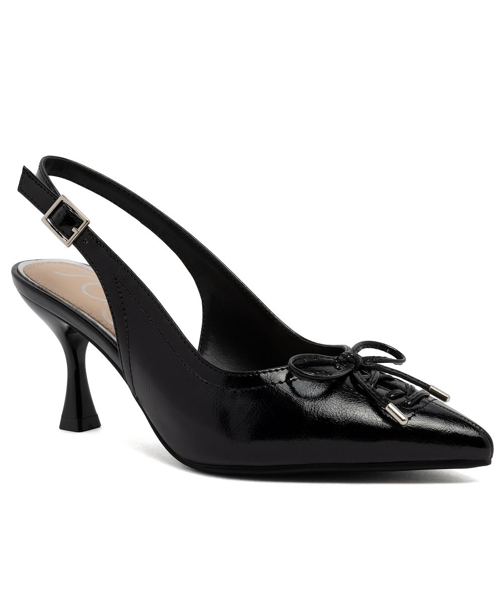 Sugar Women's Dazzy Slingback Pointed Toe Pumps