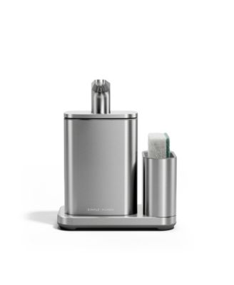 simplehuman 16oz. Pulse Pump Dish Soap Dispenser with Sponge Caddy
