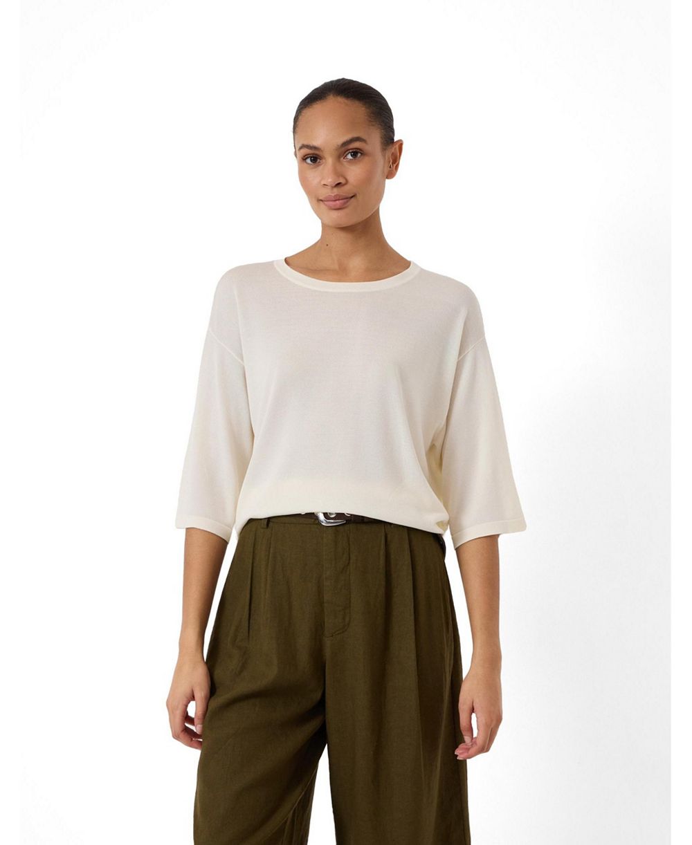 Hush Women's 3/4-Sleeve Crew Neck T-Shirt