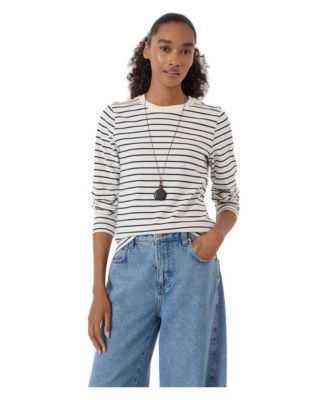Hush Женский Mia Stripe Slim Long Sleeve Top