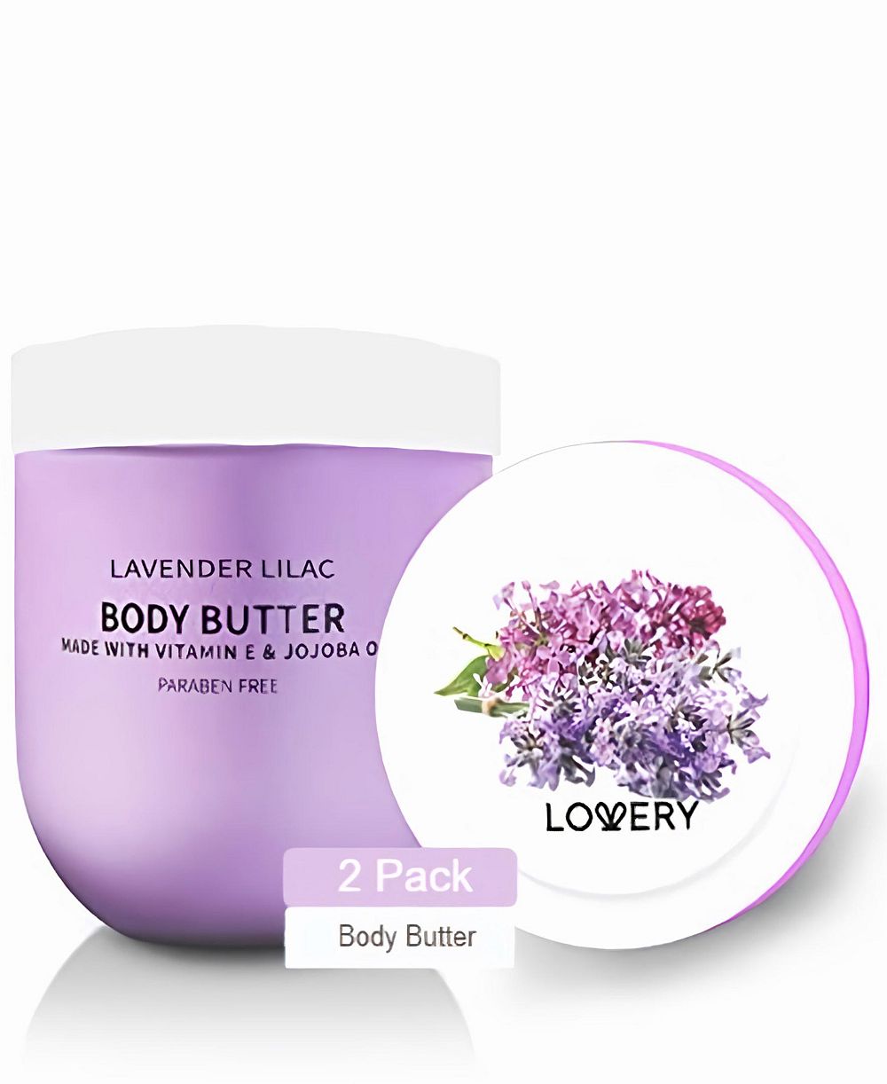 Lovery 2 piece молочный взбитый крем для тела с маслом жожоба и маслом ши