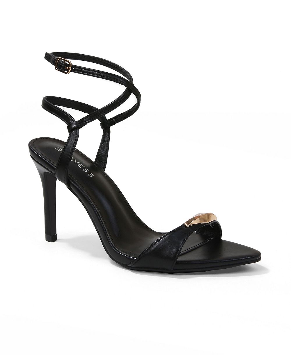 Berness Hermione Ankle Strap Stiletto Heeled Sandals
