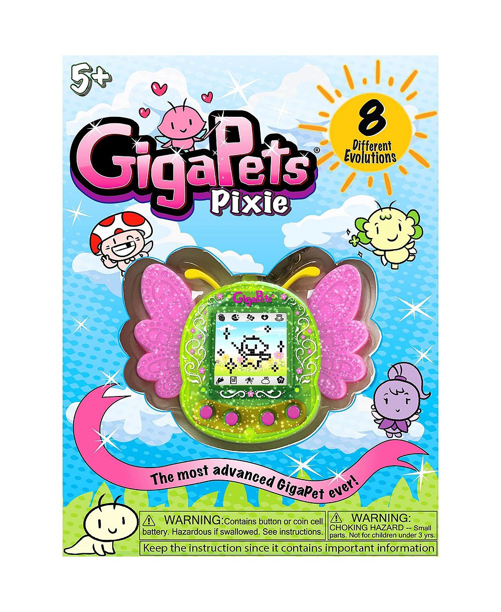 GigaPets брелок виртуальный питомец Pixie