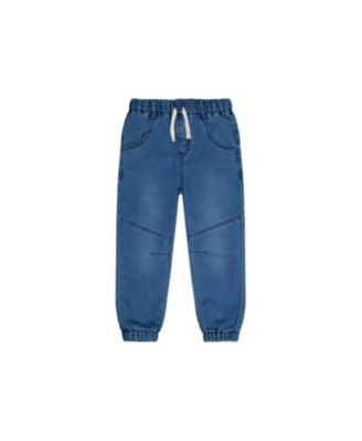 Deux par Deux Toddler Boys (2T-5T) French Terry Denim Jogger Pants