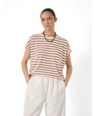 Hush Women's Petra Striped Relaxed-Fit T-Shirt