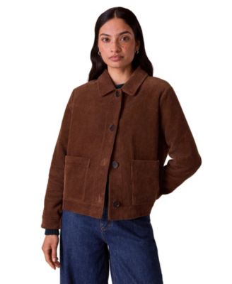 Celtic & Co. Womens Cord Utility Jacket