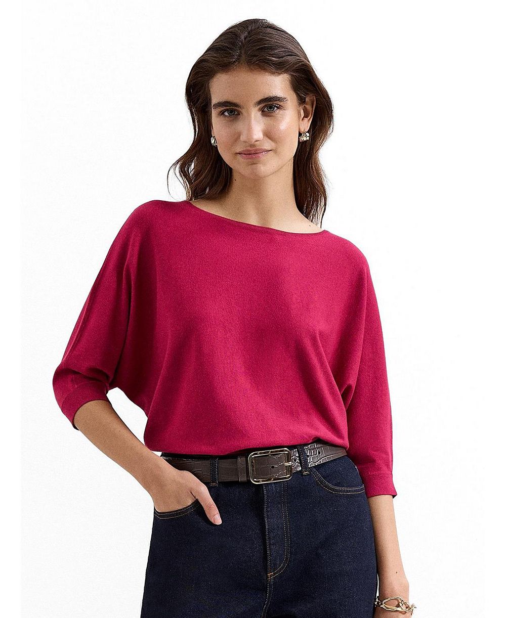 Phase Eight Women's Cristine Boat Neck Draped Knit Jumper