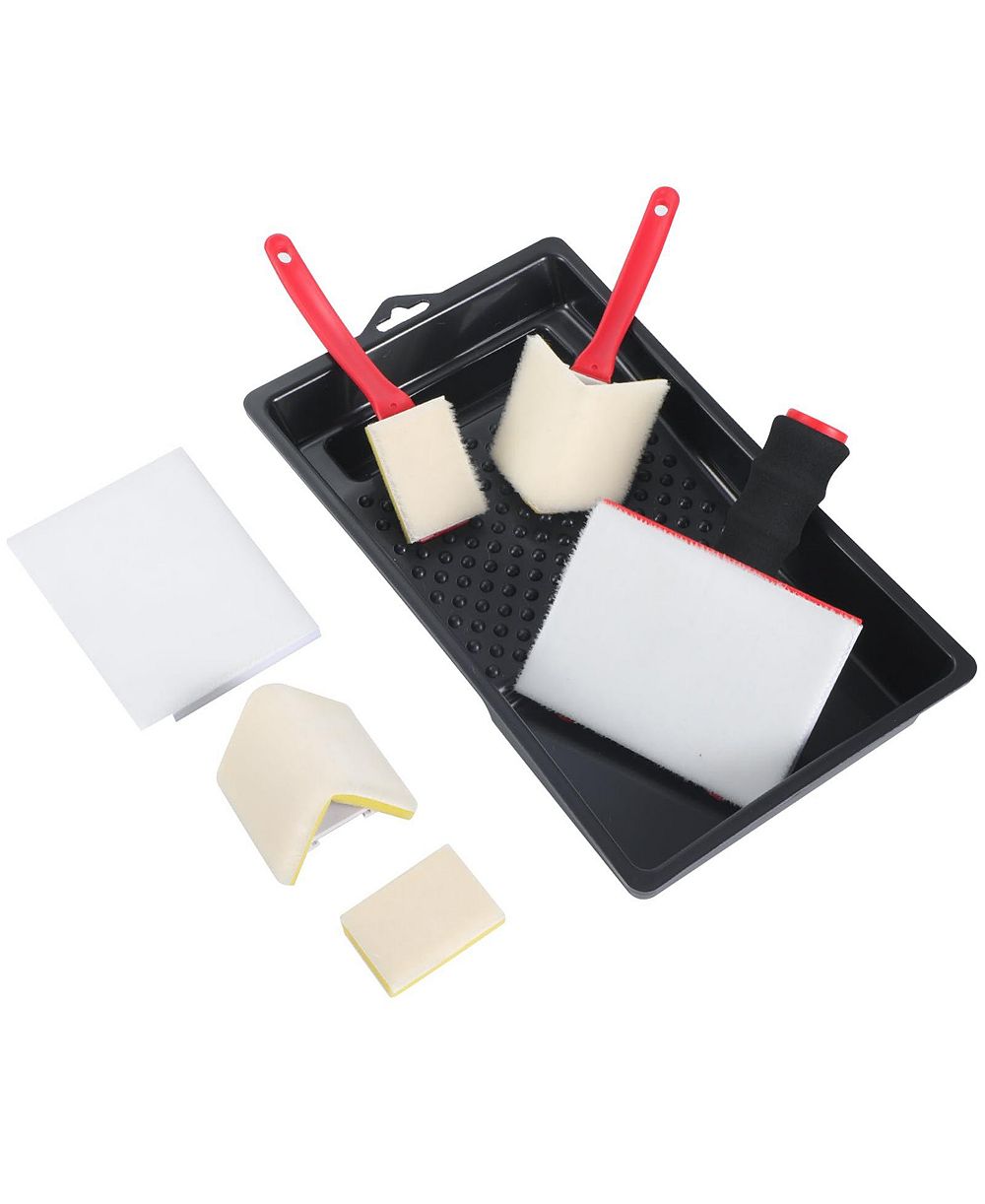 XDOVET Paint Edger Trimmer With Pad Refills Corner Walls Ceilings Trim Touch Up Refill Applicator Flat Surfaces