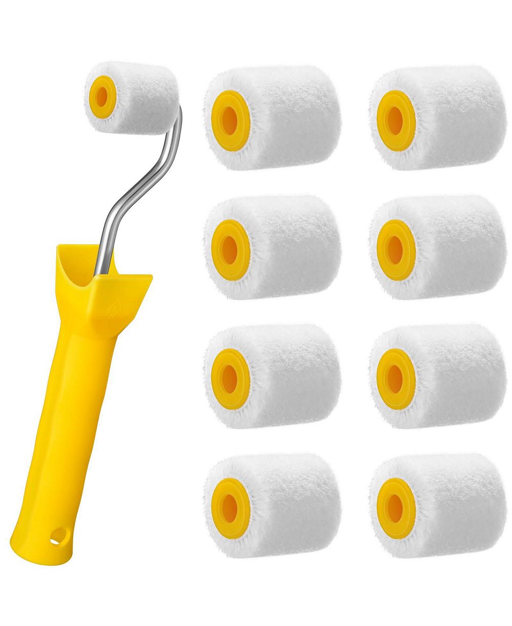 XDOVET Mini Roller Brush Touch Up Trim Edge Corner Window Frame