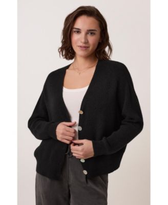 Женский кардиган Celtic & Co. Women's Slouchy Ribbed V-Neck Cardigan