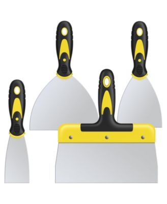 XDOVET Putty Knife Set Stainless Steel Scraper Drywall Tool