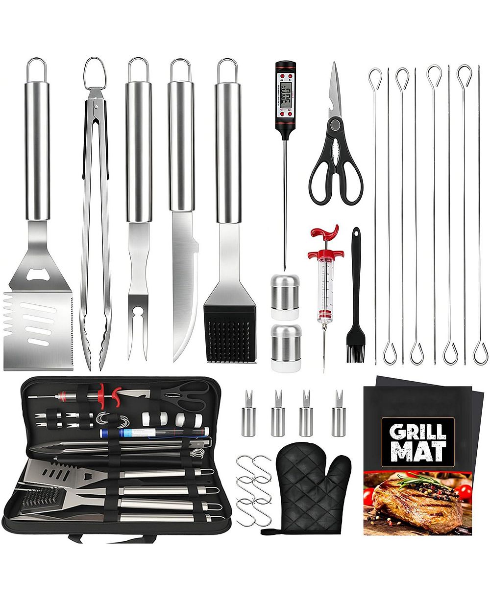 XDOVET Stainless Steel BBQ Grill Accessories Set