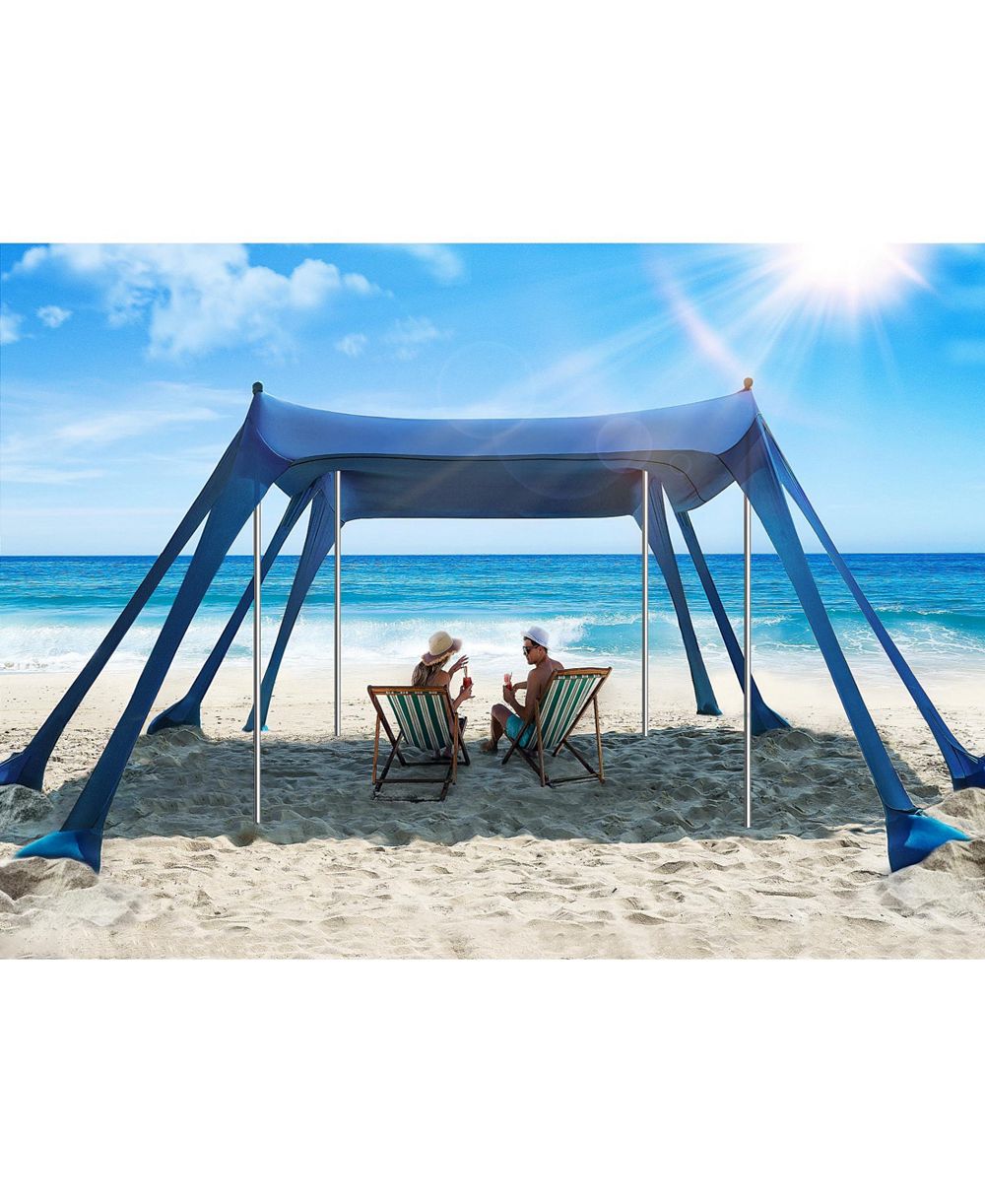 AOFAR Надувной пляжный тент Sun Shade UPF50+
