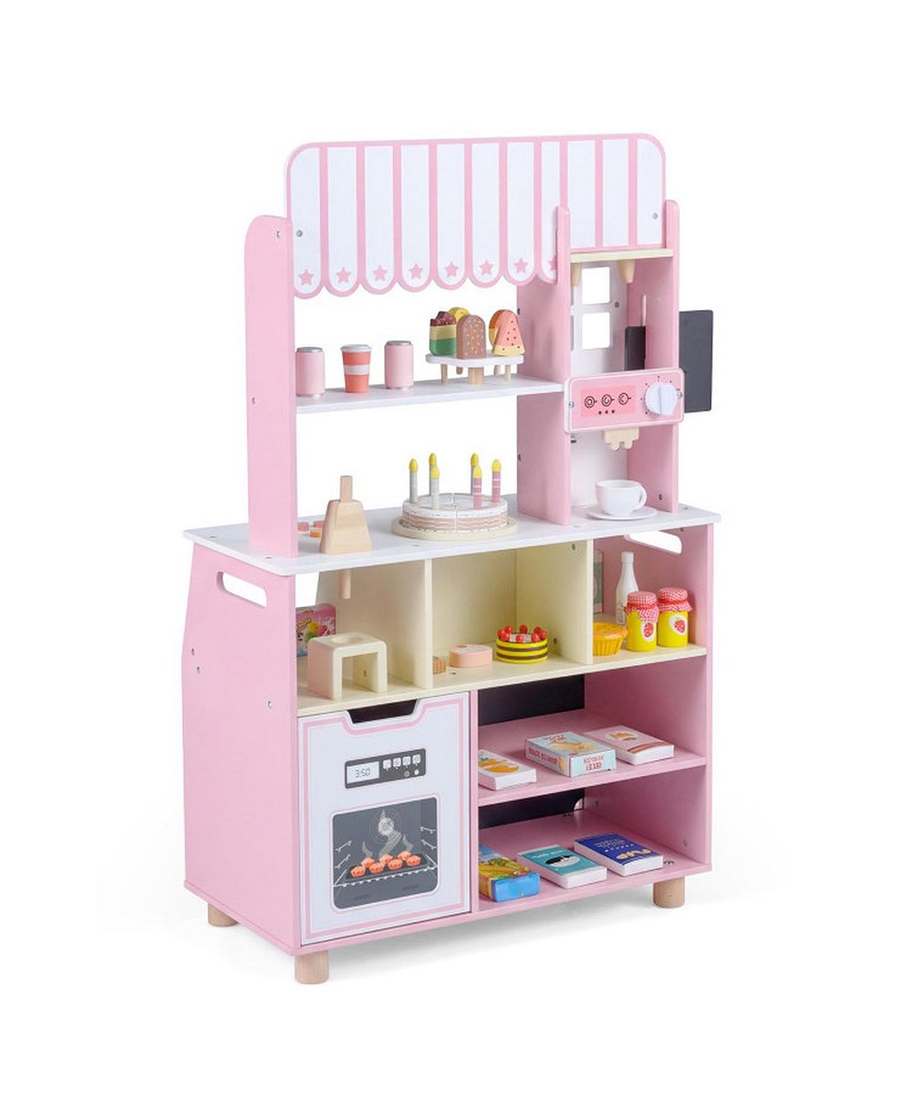 Игровой набор HONGGE Ice Cream Shop Rotating Popsicle Rack, 27 предметов, для детей от 3 лет