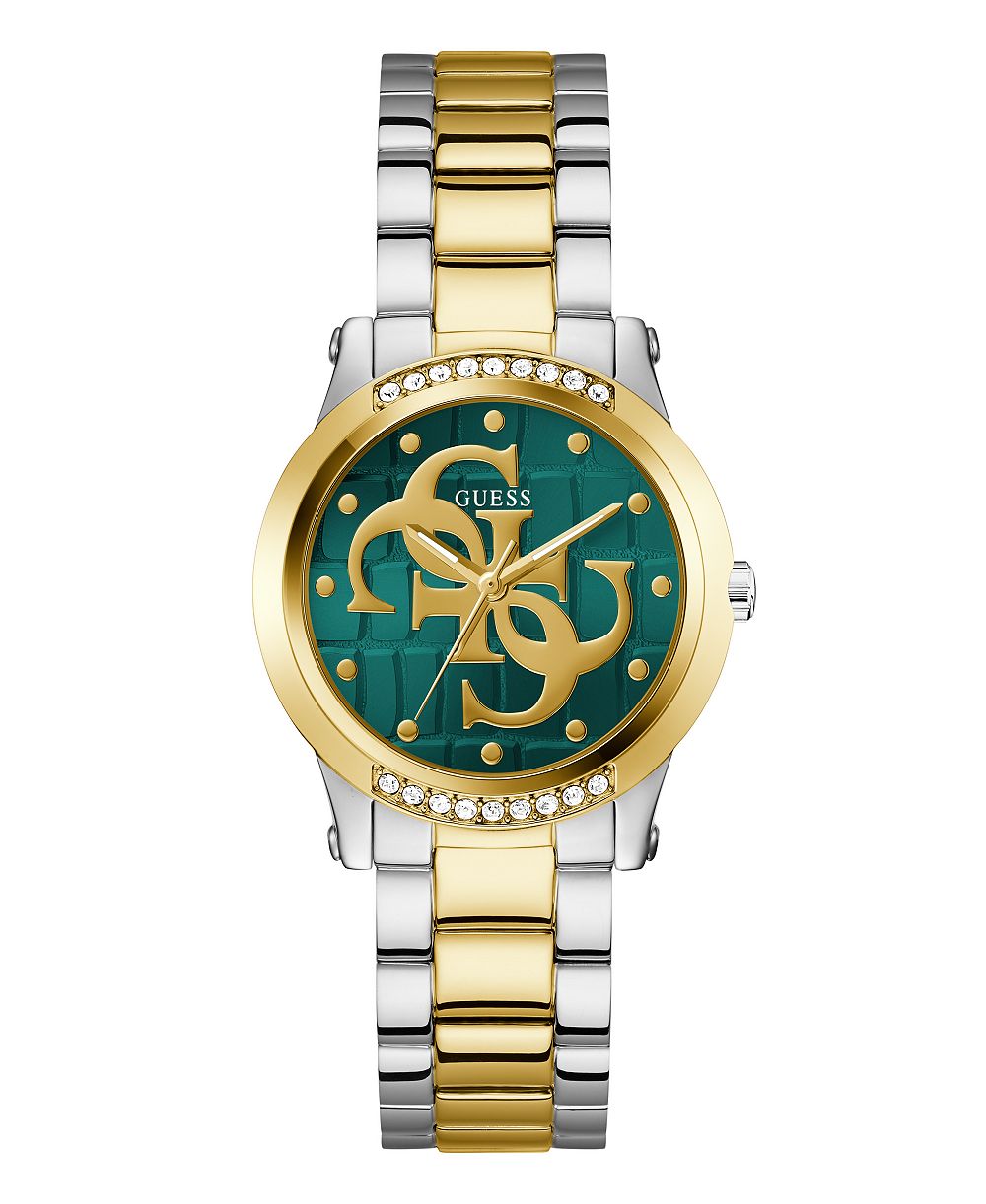 GUESS Women's Quartz Two-Tone Stainless Steel Watch 36mm