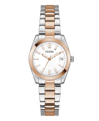 GUESS Women's Quartz Two-Tone Stainless Steel Watch 32mm