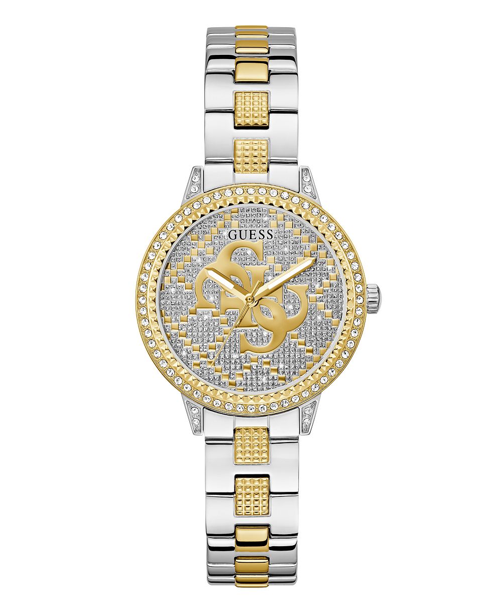 GUESS Женский Quartz Two-Tone Stainless Steel Watch 34mm