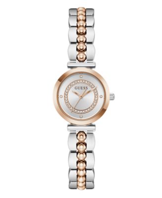 GUESS Women's Quartz Two-Tone Stainless Steel Watch 26mm