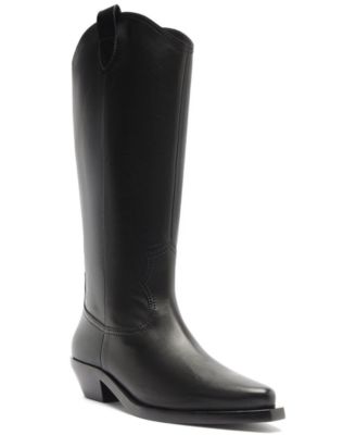 Schutz женские высокие сапоги на блочном каблуке Nash Up