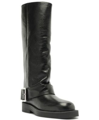 Женские высокие сапоги schutz patrice up round toe