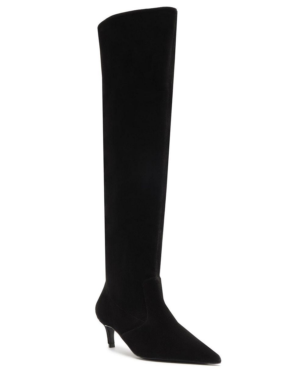 Schutz Women's Odessa Kitten Heel Dress Boots