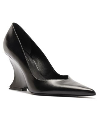 Schutz женские туфли-лодочки на клиновидном каблуке Siena