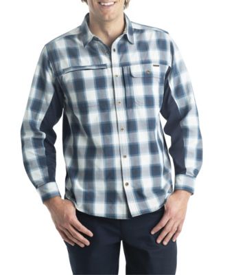 River blue plaid
