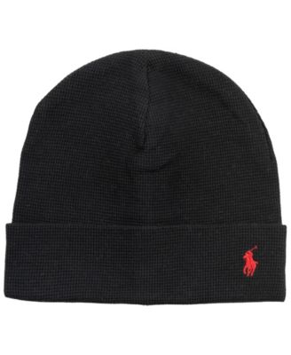 Polo Ralph Lauren Men's Thermal Waffle-Knit Beanie