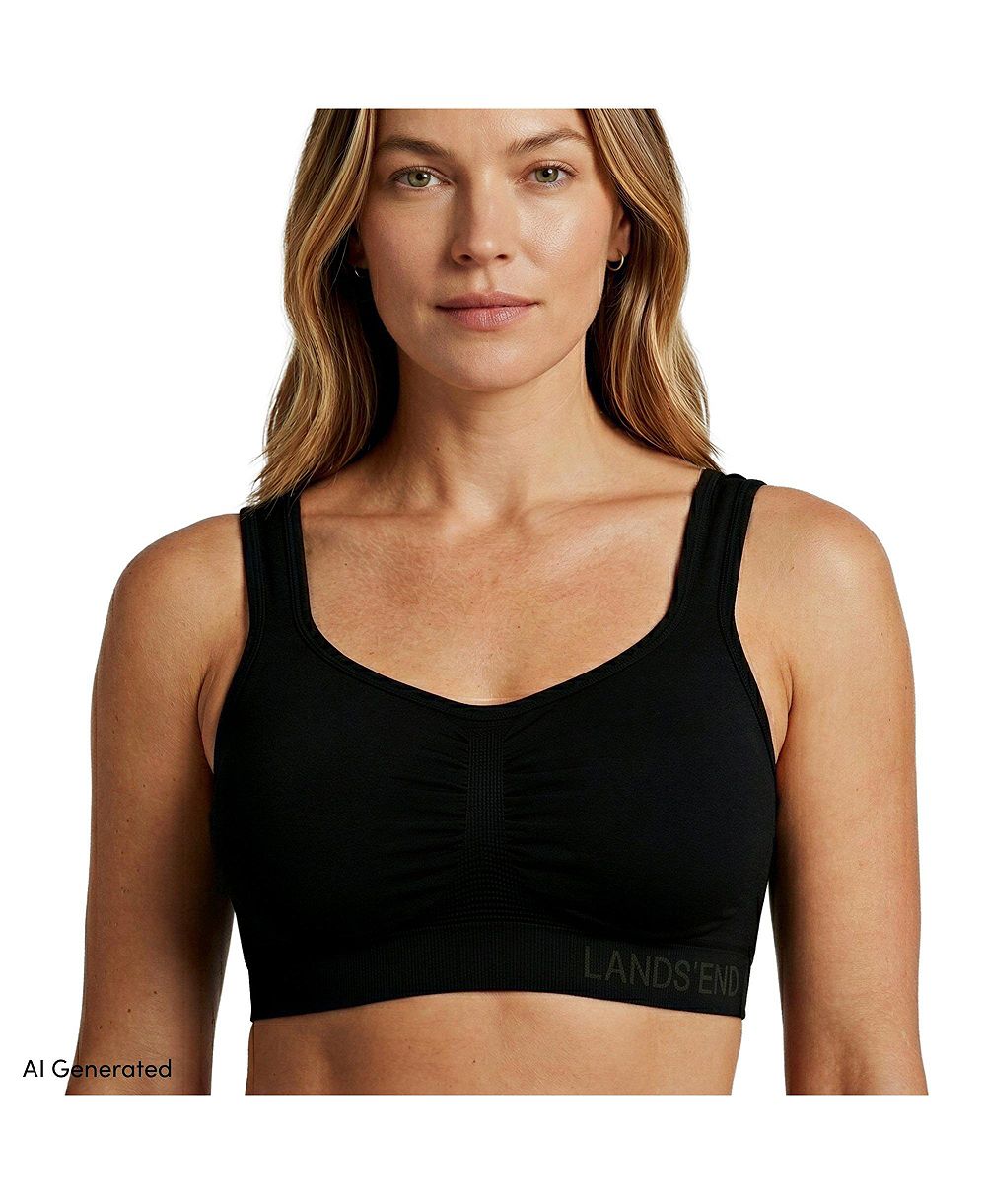 Женский бралетт Lands' End Soft Fit Seamless
