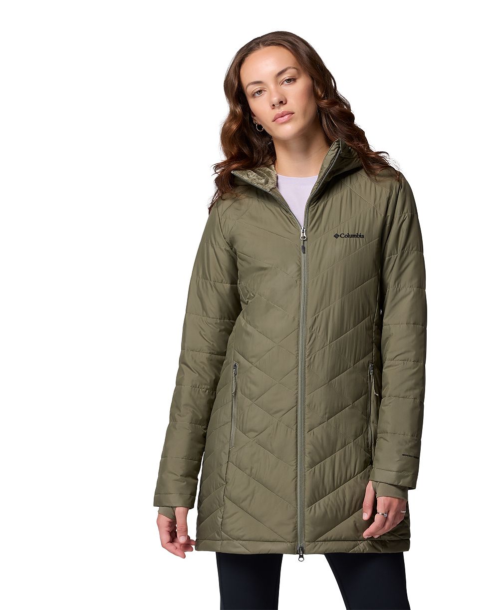 Женская утепленная куртка Columbia Heavenly Long Hooded Insulated Water-Resistant