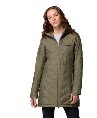 Женская утепленная куртка Columbia Heavenly Long Hooded Insulated Water-Resistant